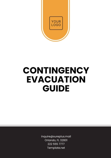 Free Contingency Evacuation Guide Template to Edit Online