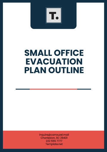 Free Small Office Evacuation Plan Outline Template to Edit Online