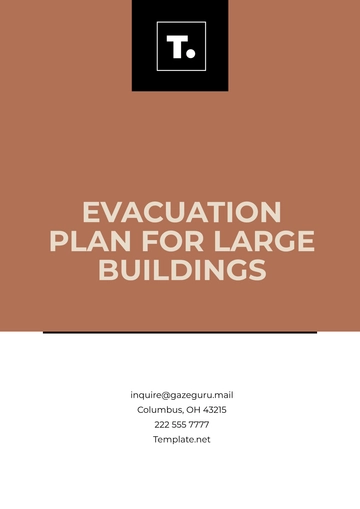 Free Evacuation Plan for Large Buildings Template to Edit Online
