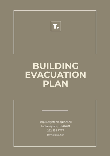 Free Building Evacuation Plan Template to Edit Online