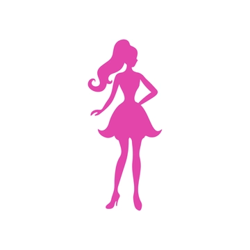 Free Barbie Silhouette Clipart to Edit Online