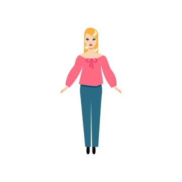 Free Vintage Barbie Clipart to Edit Online