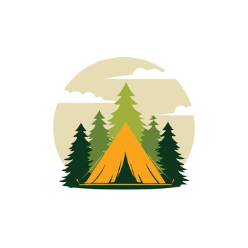 Free Transparent Camping Clipart to Edit Online