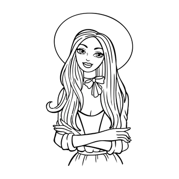 Free Transparent Barbie Clipart to Edit Online