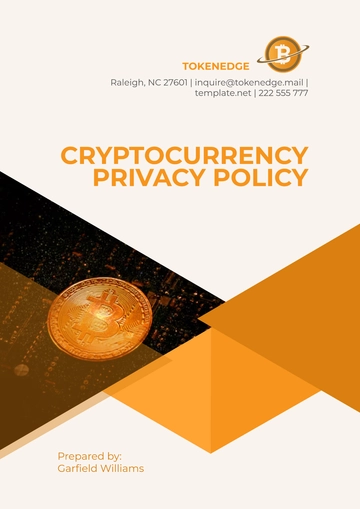 Free Cryptocurrency Privacy Policy Template to Edit Online