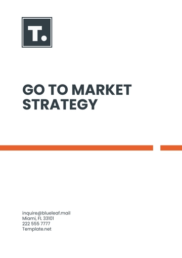 Free Go To Market Template to Edit Online
