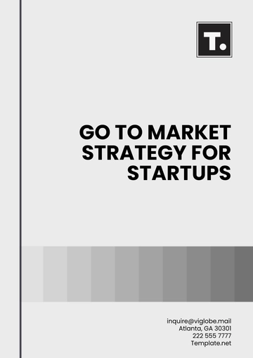 Free Go to Market Strategy for Startups Template to Edit Online