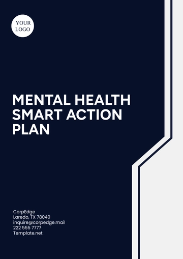 Free Mental Health  Smart Action Plan Template to Edit Online