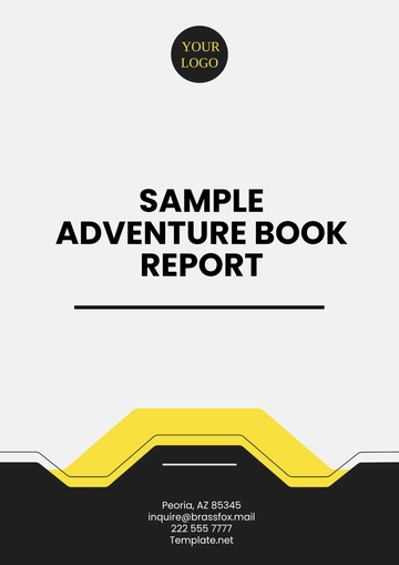 Free Sample Adventure Book Report Template to Edit Online