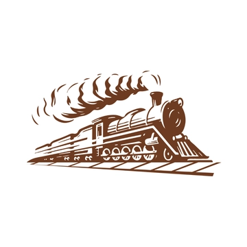 Free Vintage Train Clipart to Edit Online