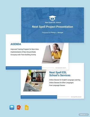 Work From Home Project Presentation Template