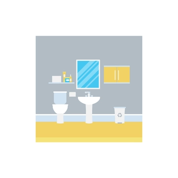 Free Bathroom Clipart to Edit Online