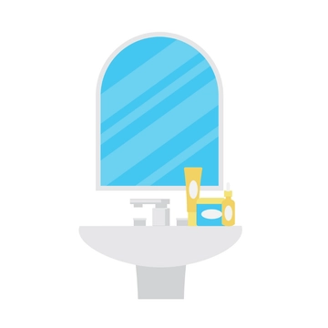 Free Bathroom Sink Clipart to Edit Online
