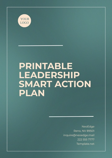 Free Printable Leadership  Smart  Action Plan Template to Edit Online