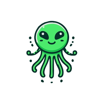 Free Green Alien Clipart to Edit Online Free Green Alien Clipart to Edit Online