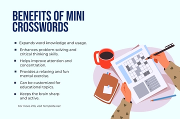 Free Benefits of Mini Crossword Puzzles Template to Edit Online