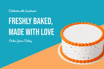 Free Cake Banner Template to Edit Online Free Cake Banner Template to Edit Online