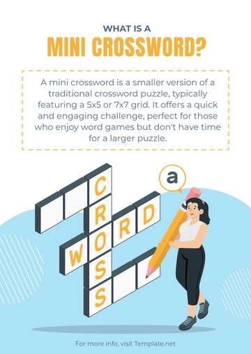 Free What is a Mini Crossword? Template to Edit Online