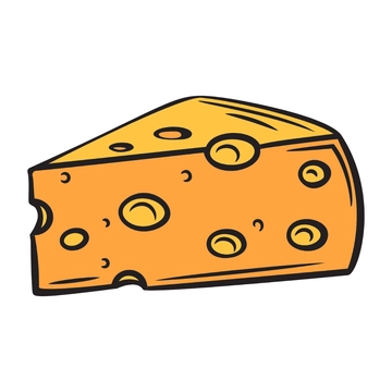 Free Cartoon Cheese Clipart to Edit Online