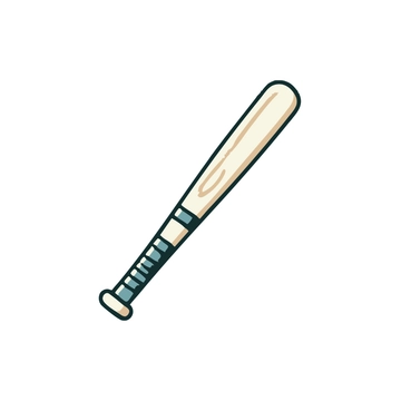 Free Sports Baseball Bat Clipart to Edit Online