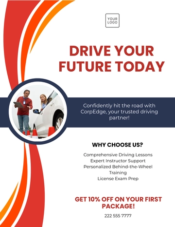Free Program Tuition Flyer Template to Edit Online