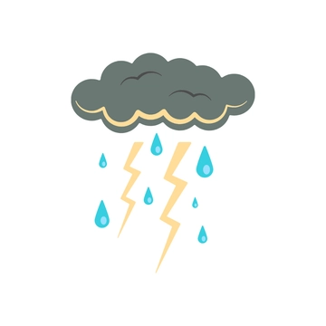 Free Heavy Rain Clipart to Edit Online