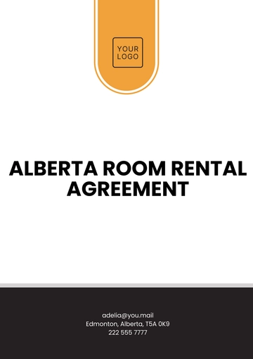 Free Alberta Room Rental Agreement Template to Edit Online
