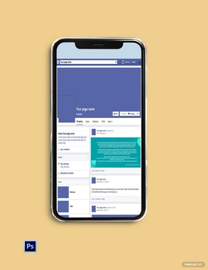 Coronavirus COVID-19 Facebook Post Template
