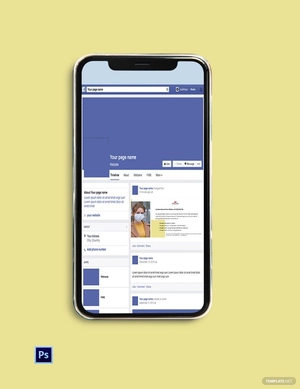 Coronavirus COVID-19 Risk Awareness Facebook Post Template