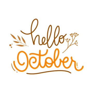 Free October Clipart to Edit Online
