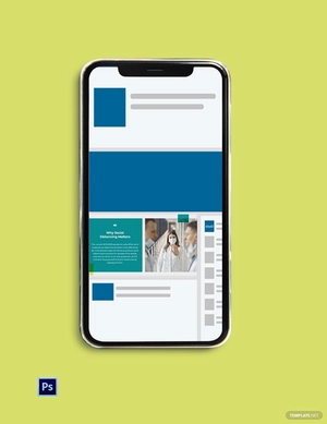 Coronavirus Social Distancing LinkedIn Post Template