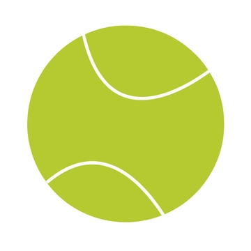 Free Simple Tennis Ball Clipart to Edit Online