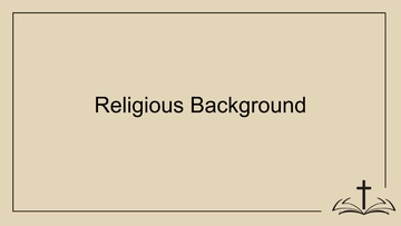 Free Bible History Presentation Background Template to Edit Online