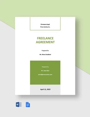 Sample Freelance Agreement Template Sample Freelance Agreement Template