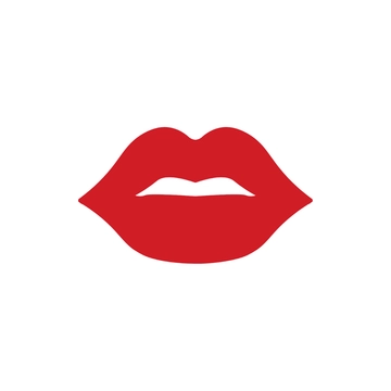 Free Simple Lips Clipart to Edit Online