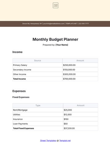 Free Printable Expense Sheet Template to Edit Online