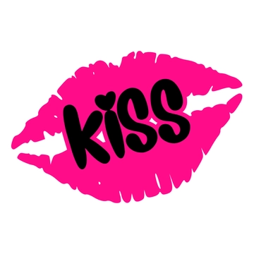 Free Kiss Lips Clipart to Edit Online