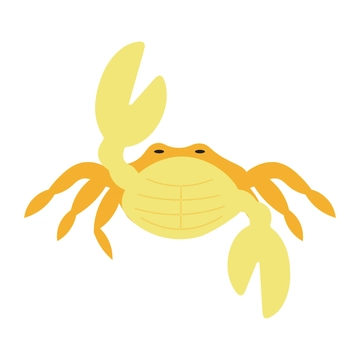 Free Colorful Crab Clipart to Edit Online