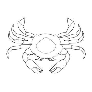 Free Transparent Crab Clipart to Edit Online