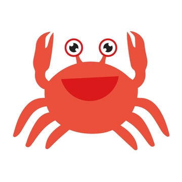 Free Cartoon Crab Clipart to Edit Online