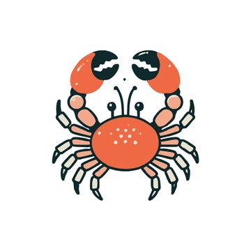 Free Beach Crab Clipart to Edit Online