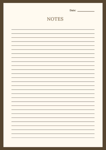 Free Printable Notebook Paper Template to Edit Online