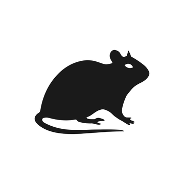 Free Rat Silhouette Clipart to Edit Online