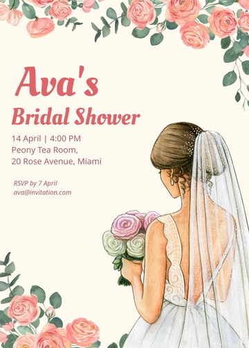 Free Simple Floral Invitation Templates to Edit Online
