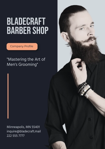 Free Company Profile Design Layout Template to Edit Online