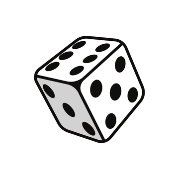 Free Simple Dice Clipart to Edit Online