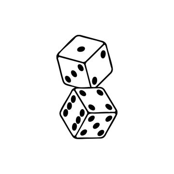 Free Transparent Dice Clipart to Edit Online