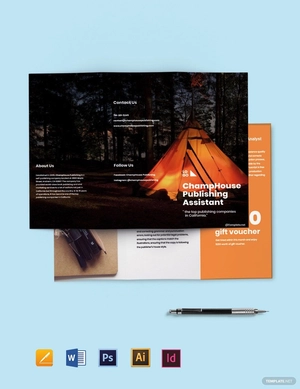 Tri-Fold Freelancer Brochure Template