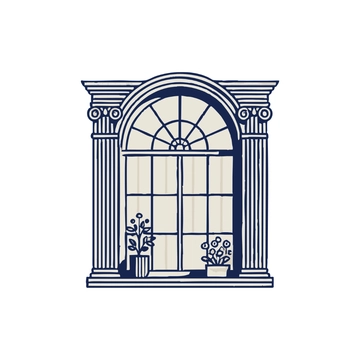 Free Classic Window Clipart to Edit Online