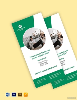 Freelancer Rack Card Template